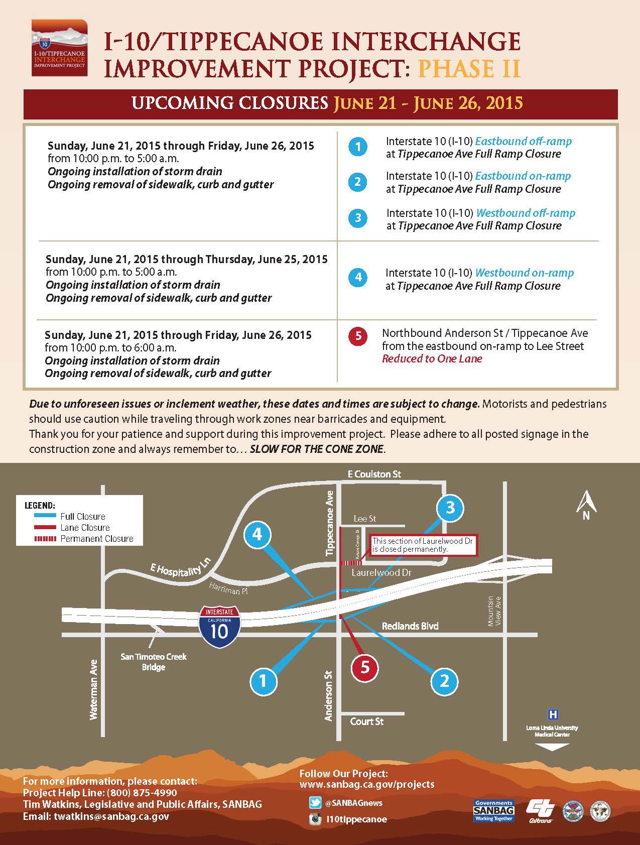 I-10 Tippecanoe Alert 06.21.15