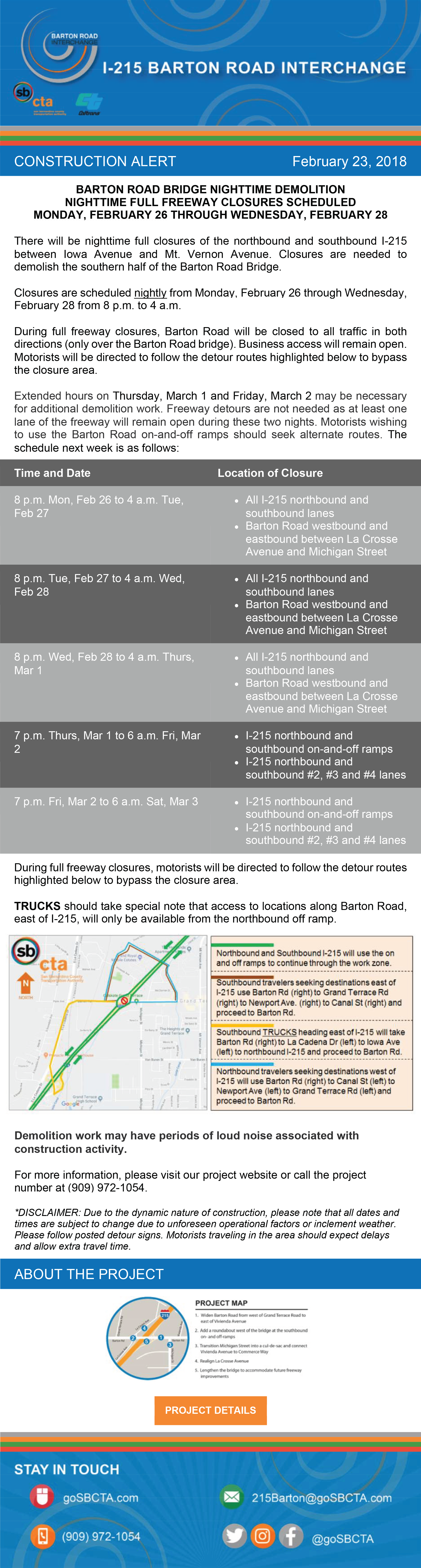 Barton Rd construction notice 022318