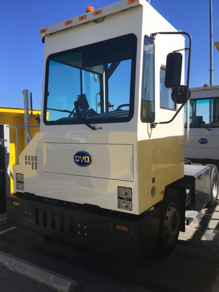 BYD s Next Generation Battery Electric Yard Tractor Combines Performance Comfort Reliability 