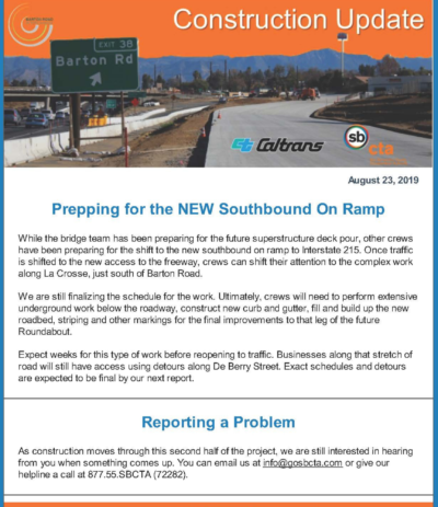 Barton Road Nighttime Lane Reductions and Ramp Closures