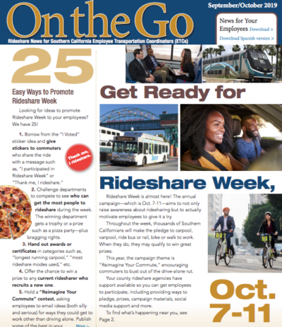 On the go ETC September October 2019