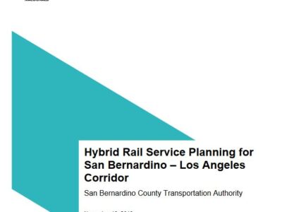 hybrid rail report cover