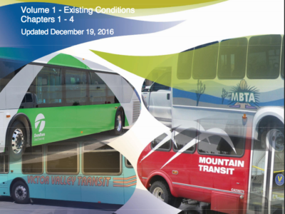 SBCTA Short Range Transit Plan Cover Page