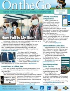 Image of On the Go Newsletter