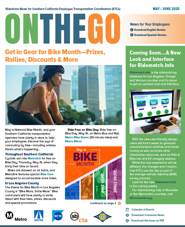 On the Go Newsletter for Employees May June 2025