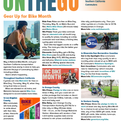 On the Go Commuters Newsletter May June